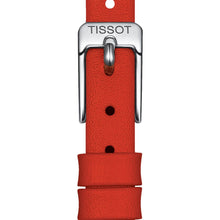 Load image into Gallery viewer, Tissot Lovely Round Mother of Pearl Dial Red Leather Strap Watch for Women - T140.009.16.111.00