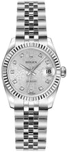 Load image into Gallery viewer, Rolex Lady-Datejust 26 Silver Women's Watch 179174