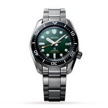 Load image into Gallery viewer, Seiko Prospex 140th Anniversary Limited Divers Green Dial Silver Steel Strap Watch For Men - SPB207J1