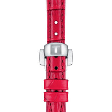 Load image into Gallery viewer, Tissot Bellissima Small Lady Diamonds Mother of Pearl Dial Red Leather Strap Watch For Women - T126.010.66.113.00