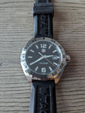 Load image into Gallery viewer, Tag Heuer Formula 1 Quartz Black Dial Black Rubber Strap Watch for Men -  WAZ1112.FT8023
