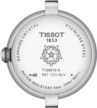 Load image into Gallery viewer, Tissot Bellissima Small Lady Light Blue Dial Silver Steel Strap Watch for Women - T126.010.11.133.00