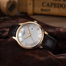 Load image into Gallery viewer, Tissot T Classic Tradition Silver Dial Brown Leather Strap Watch For Men - T063.610.36.038.00