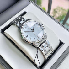 Load image into Gallery viewer, Tissot T Classic Automatic III Day Date White Dial Silver Steel Strap Watch for Men - T065.930.11.031.00