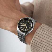 Load image into Gallery viewer, Seiko 5 Sport Automatic SKX Series Black Dial Silver Steel Strap Watch for Men - SRPK99K1