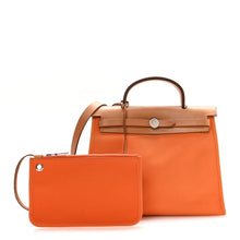 Load image into Gallery viewer, Vache Hunter Toile Herbag Zip 31 PM Orange