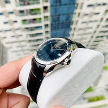 Load image into Gallery viewer, Tissot Couturier Lady Blue Dial Blue Leather Strap Watch for Women - T035.210.16.041.00