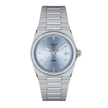 Load image into Gallery viewer, Tissot PRX Light Blue Dial Silver Steel Strap Watch For Women - T137.210.11.351.00
