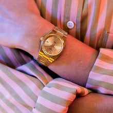 Load image into Gallery viewer, Tissot PRX Gold Dial Gold Steel Strap Watch for Men - T137.210.33.021.00