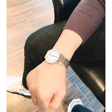 Load image into Gallery viewer, Tissot T Classic Everytime White Dial Rose Gold Mesh Bracelet Watch for Men - T109.610.33.032.00