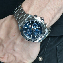 Load image into Gallery viewer, Tag Heuer Formula 1 Chronograph Blue Dial Silver Steel Strap Watch for Men - CAZ101K.BA0842