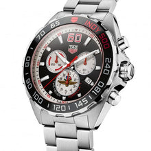 Load image into Gallery viewer, Tag Heuer Formula 1 Indy 500 Special Edition Black Dial Silver Steel Strap Watch for Men - CAZ101V.BA0842