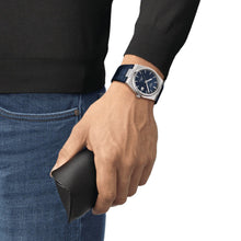 Load image into Gallery viewer, Tissot PRX Powermatic 80 Blue Dial Blue Leather Strap Watch for Men - T137.407.16.041.00