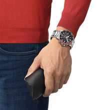 Load image into Gallery viewer, Tissot Seastar 1000 Chronograph Black Dial Silver Steel Strap Watch For Men - T120.417.11.051.01