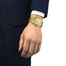 Load image into Gallery viewer, Tissot PRX Champagne Yellow Gold Dial Gold Steel Strap Watch for Men - T137.410.33.021.00