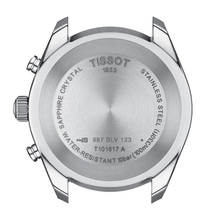 Load image into Gallery viewer, Tissot T Classic PR 100 Sport Chronograph Black Dial Silver Steel Strap Watch for Men - T101.617.11.051.00