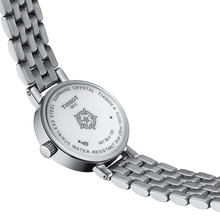 Load image into Gallery viewer, Tissot T Lovely Mother of Pearl Dial Silver Steel Strap Watch for Women - T140.009.11.111.00
