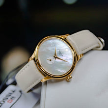 Load image into Gallery viewer, Tissot T Lady Bella Ora Mother of Pearl Dial Cream Leather Strap Watch for Women - T103.310.36.111.00