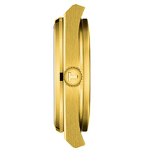 Load image into Gallery viewer, Tissot PRX Champagne Yellow Gold Dial Gold Steel Strap Watch for Men - T137.410.33.021.00
