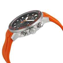 Load image into Gallery viewer, Tissot Seastar 1000 Chronograph Black Dial Orange Rubber Strap Watch For Men - T120.417.17.051.01