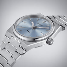 Load image into Gallery viewer, Tissot PRX Light Blue Dial Silver Steel Strap Watch For Women - T137.210.11.351.00