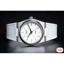 Load image into Gallery viewer, Tissot PRX 40 White Dial White Rubber Strap Watch For Men -  T137.410.17.011.00