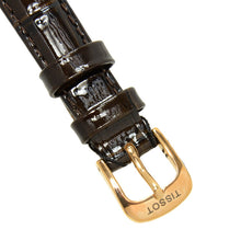 Load image into Gallery viewer, Tissot Carson Automatic White Dial Brown Leather Strap Watch For Women - T085.207.36.011.00