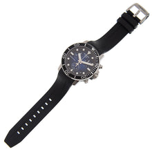 Load image into Gallery viewer, Tissot Seastar 1000 Chronograph Blue Dial Black Rubber Strap Watch For Men - T120.417.17.041.00
