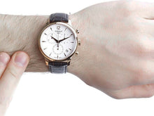 Load image into Gallery viewer, Tissot T Classic Tradition Chronograph White Dial Brown Leather Strap Watch For Men - T063.617.36.037.00