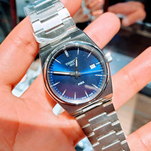 Load image into Gallery viewer, Tissot PRX Blue Dial Silver Steel Strap Watch For Men - T137.210.11.041.00