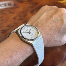 Load image into Gallery viewer, Tissot PRX 40 White Dial White Rubber Strap Watch For Men -  T137.410.17.011.00