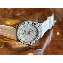 Load image into Gallery viewer, Tissot Seastar 1000 Mother of Pearl White Dial White Rubber Strap Watch for Women - T120.210.17.116.00