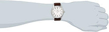 Load image into Gallery viewer, Tissot T Classic Dream White Dial Brown Leather Strap Watch for Men - T033.410.16.013.01