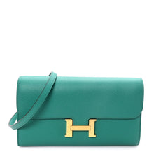 Load image into Gallery viewer, Epsom Constance Long To Go Wallet Vert Verone