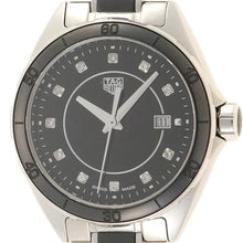 Load image into Gallery viewer, Tag Heuer Formula 1 Diamonds Black Dial Two Tone Steel Strap Watch for Women - WBJ141AB.BA0973