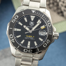 Load image into Gallery viewer, Tag Heuer Aquaracer Black Dial Watch for Men - WAY211A.BA0928