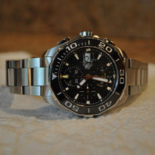 Load image into Gallery viewer, Tag Heuer Aquaracer Black Dial Watch for Men - CAY211A.BA0927