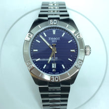 Load image into Gallery viewer, Tissot PR 100 Sport Blue Dial Silver Steel Strap Watch For Men - T101.610.11.041.00