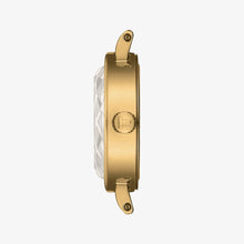Load image into Gallery viewer, Tissot Lovely Round Green Mother of Pearl Dial Green Leather Strap Watch for Women - T140.009.36.091.00