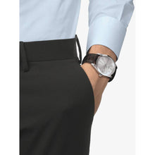 Load image into Gallery viewer, Tissot Gentlemen Silver Dial Brown Leather Strap Watch for Men - T127.410.16.031.01