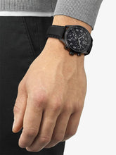 Load image into Gallery viewer, Tissot Chrono XL Vintage Black Dial Black Leather Strap Watch For Men - T116.617.36.052.00