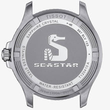 Load image into Gallery viewer, Tissot Seastar 1000 Blue Dial Silver Steel Strap Watch For Men - T120.410.11.041.00