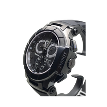 Load image into Gallery viewer, Tissot T Race Chronograph Black Dial Black Rubber Strap Watch for Men - T048.417.37.057.00