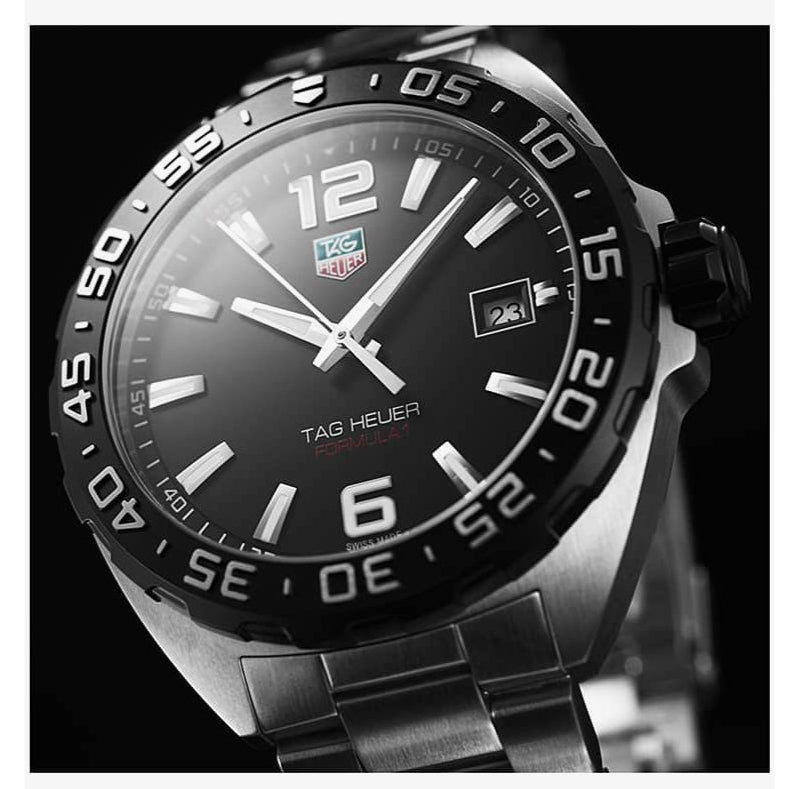 Tag Heuer Formula 1 Black Dial Watch for Men - WAZ1110.BA0875
