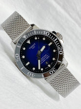 Load image into Gallery viewer, Tissot Seastar 1000 Powermatic 80 Blue Dial SIlver Mesh Bracelet Watch For Men - T120.407.11.041.02