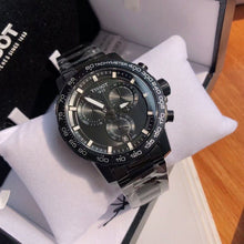 Load image into Gallery viewer, Tissot Supersport Chrono Black Dial Black Steel Strap Watch For Men - T125.617.33.051.00