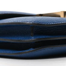 Load image into Gallery viewer, Chevre Mysore Verso Constance 18 Blue Saphir Menthe