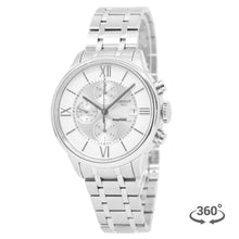 Load image into Gallery viewer, Tissot Chemin des Tourelles Automatic Chronograph White Dial Silver Steel Strap Watch for Men - T099.427.11.038.00