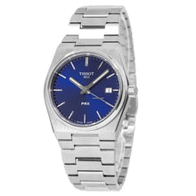 Load image into Gallery viewer, Tissot PRX Blue Dial Silver Steel Strap Watch For Men - T137.210.11.041.00