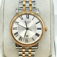Load image into Gallery viewer, Tissot T Classic Carson Lady Premium Silver Dial Two Tone Steel Strap Watch For Women - T122.210.22.033.00